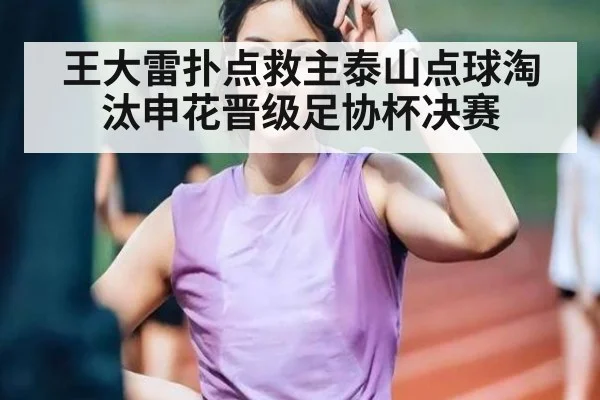 王大雷扑点救主泰山点球淘汰申花晋级足协杯决赛